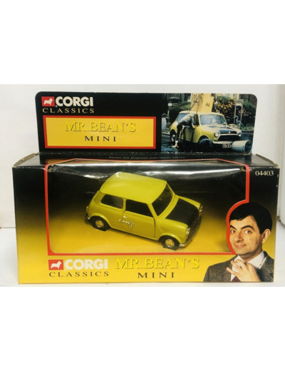 MINI MR BEAN'S CORGI CLASSICS 1/43 BOITE D'ORIGINE