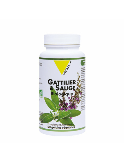 Gattilier et Sauge Bio-120 gélules-Vit'all+