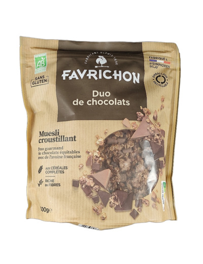 Céréales Muesli Duo de Chocolats 500g Bio