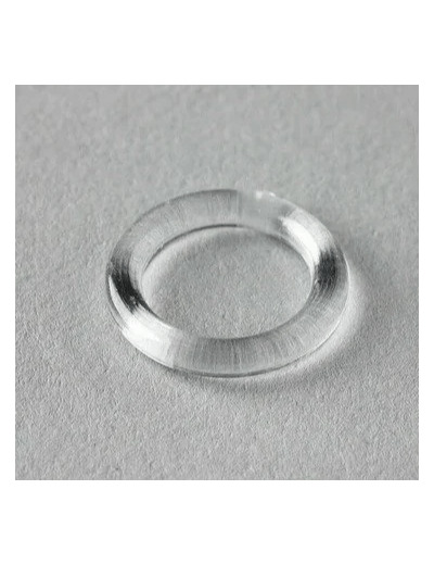 Anneaux nylon transparent à coudre Ø9mm 100pièces M02090923/100