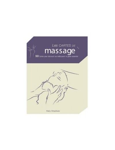 Les cartes de massage - 50 cartes