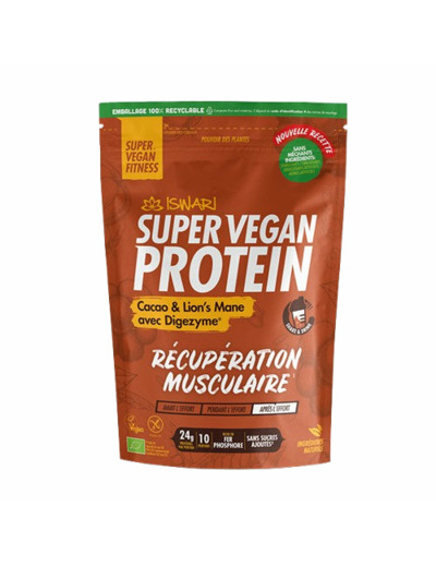 Super Protein Vegan-cacao Lion's Mane-Iswari