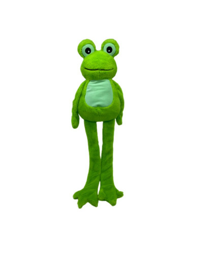 Peluche grenouille avec squeaker pour Chiens - XXL