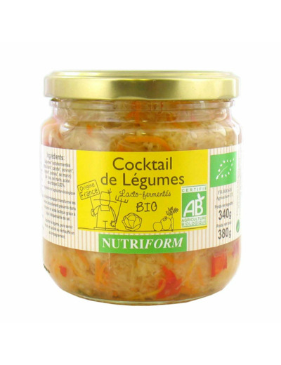 Cocktail de legumes 340g ne Nutriform
