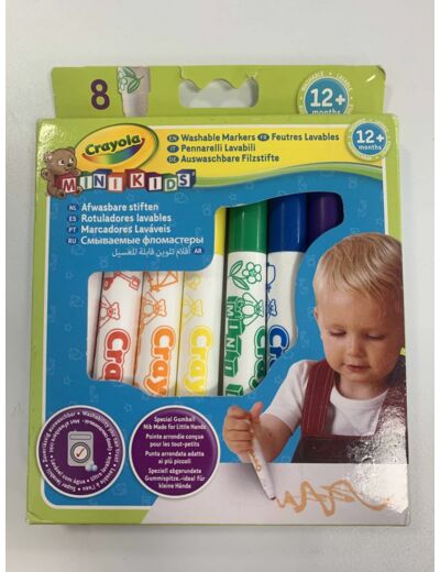 FEUTRES LAVABLES MINI KIDS de chez CRAYOLA NEUF