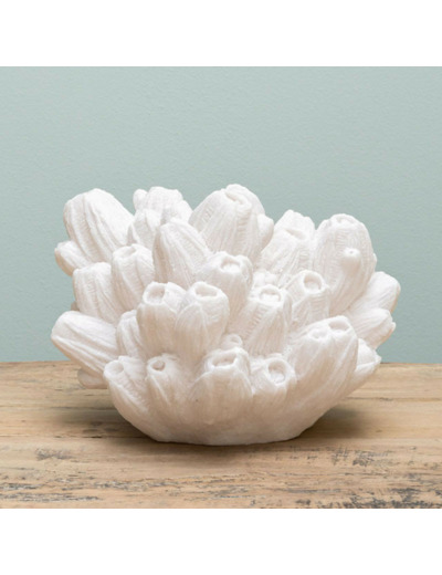 Lampe à poser corail Arbuscule résine 28x21x24cm