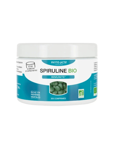 Spiruline bio 300 comprimés