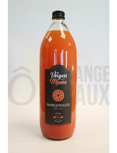 Pur jus de Pamplemousse 1L - Les Vergers de la Manse