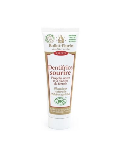 Dentifrice sourire Blancheur naturelle à la Propolis 50ml