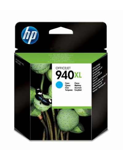 HP - Cartouche jet d'encre Cyan - 940XL C4908AE