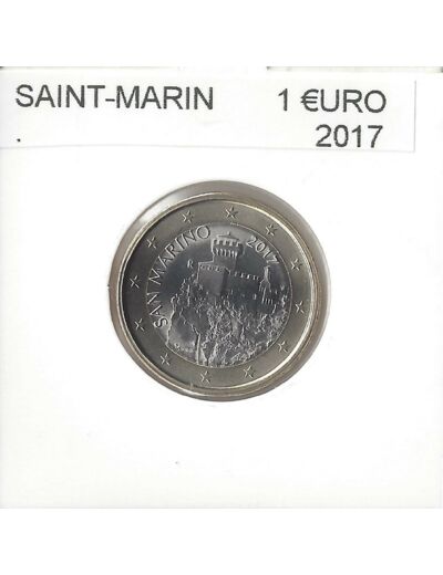 SAINT MARIN 2017 1 EURO SUP