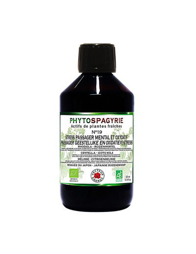 Phytospagyrie n°19 Stress passager-300ml-Vecteur energy