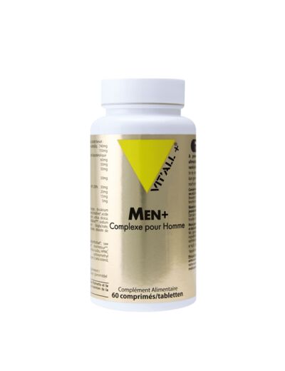 Men+-Complexe pour la prostate-60 comprimés-Vit'all+