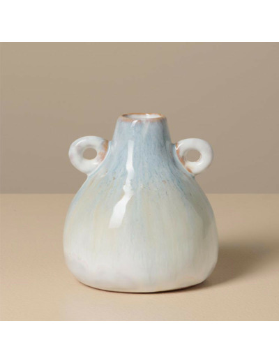Petit vase céramique bleu clair Azul 11x9cm
