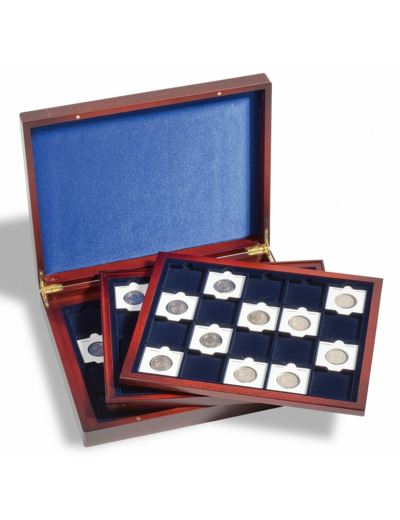 COFFRET NUMISMATIQUE VOLTERRA TRIO DE LUXE POUR QUADRUM ou ETUIS 304747