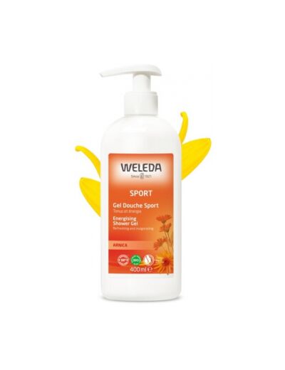 Gel douche sport à l'Arnica 400ml