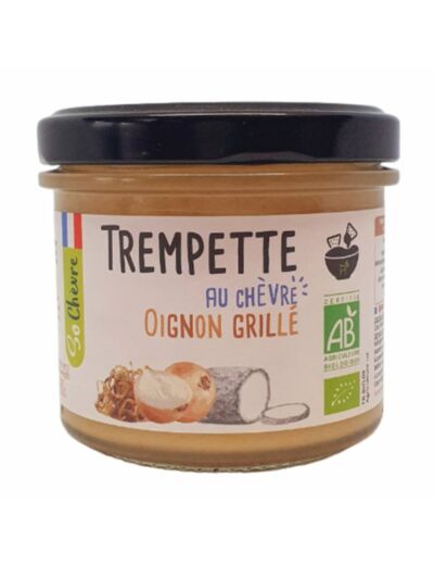 Trempette au chèvre oignon grillé