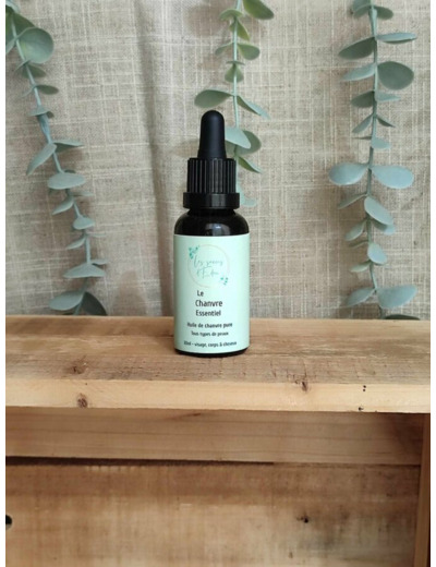 Sérum huile de chanvre - Soin naturel pour peau et cheveux