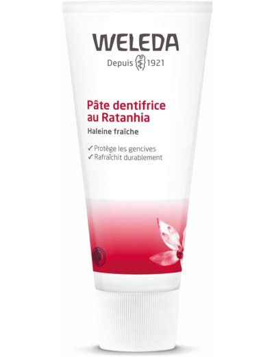 DENTIFRICE RATANHIA 75ML WELEDA