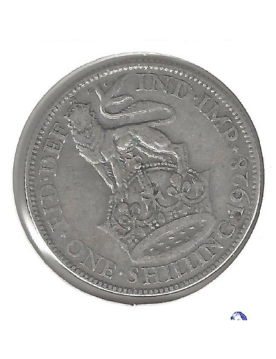 GRANDE BRETAGNE 1 SHILLING 1928 TB+