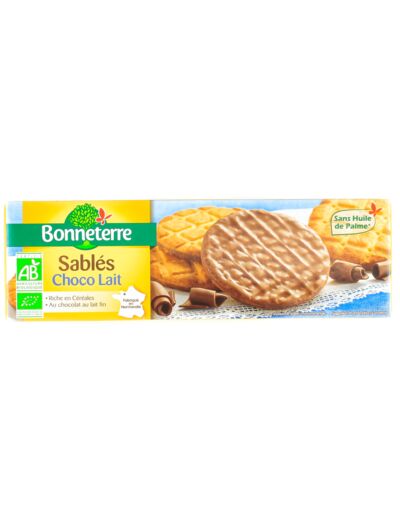 Sablés Choco Lait Bio 120g