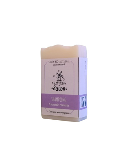 Shampoing solide Lavande Romarin-100g-Le Moulin à savon