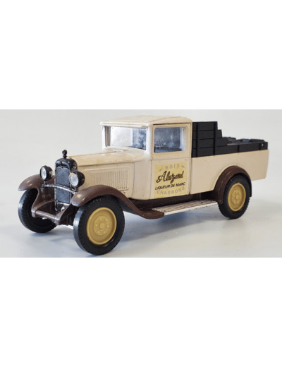 CITROEN C4F 1930 PUBLICITAIRE ALAZARD SOLIDO 1/43 SANS BOITE