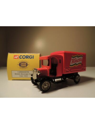 DENNIS DELIVERY VAN 1925 KNORR ROUGE 1/43