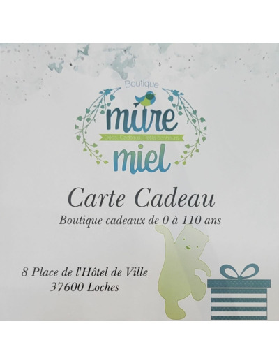 Carte cadeau 40€