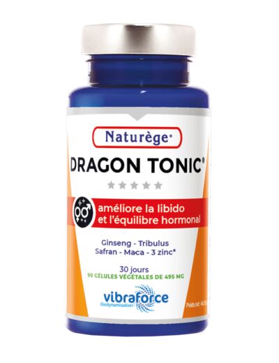 Dragon Tonic -90 gélules-Tonique sexuel-Naturège