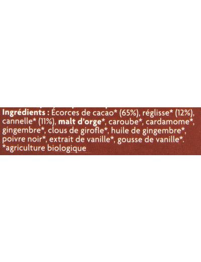 Tisane choco 17x2.2g Yogi Tea
