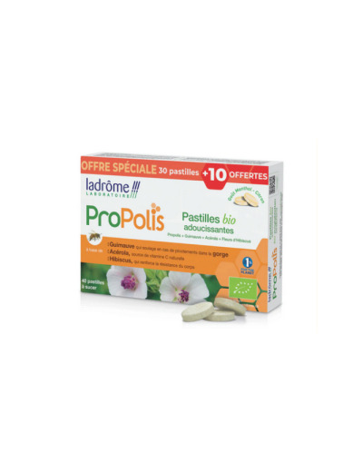 Pastilles adoucissantes 30+10 offertes