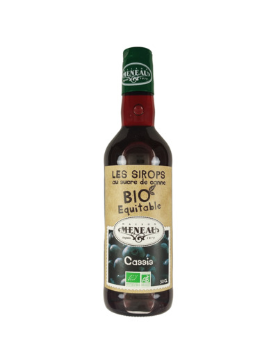 Sirop Cassis Bio 50cl