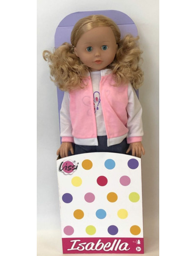 POUPEE 70 CM ISABELLA TENUE JOGGING de chez LISSI