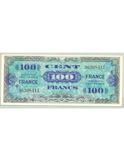 FRANCE 100 FRANCS Type FRANCE 1945 SERIE 6 SUP 411