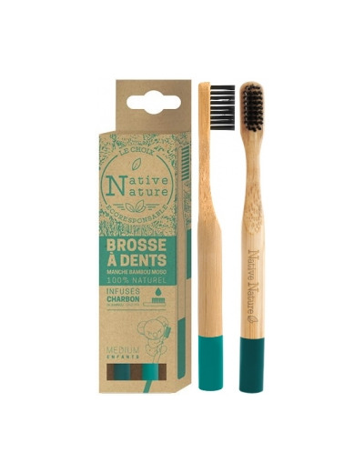 Pack de 2 brosses à dents enfants