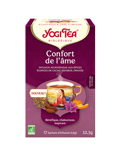 Infusion confort de l'âme-17 sachets-Yogi Tea