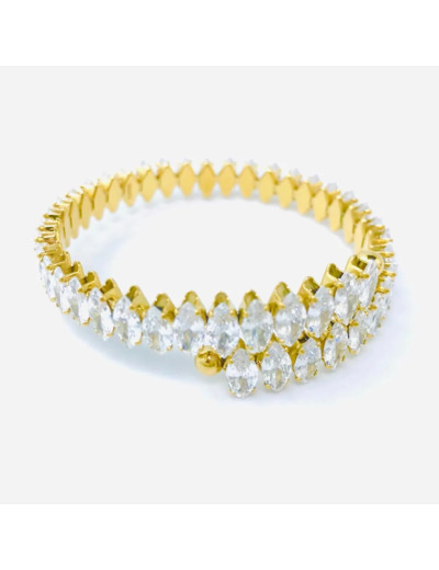 Bracelet Riviere Zirconium