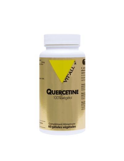 Quercetine 350mg- 60 ou 120 gélules végétales-Vit'all+