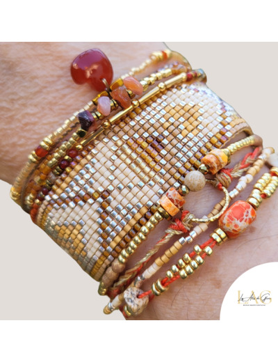 BRACELET MANCHETTE AURIANE