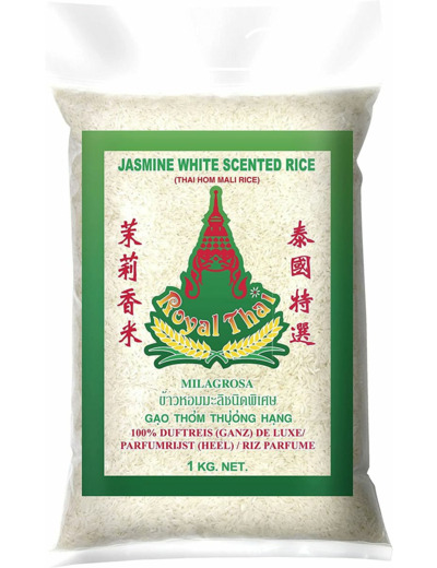 RIZ JASMIN Thaïlandais (Long Grain) - Royal Thai 1Kg