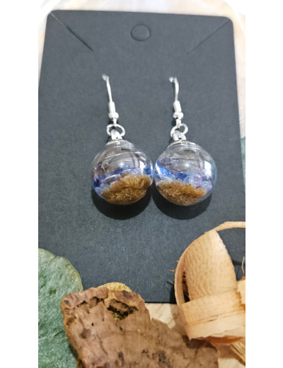 Boucles d'oreilles "Bulles de fantaisie"