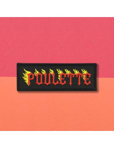 Patch «Poulette Fire »