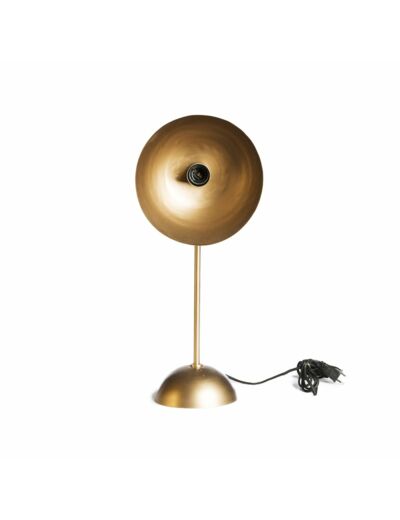 Lampe de table dorée 24x22x58cm