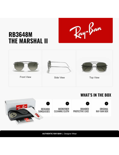 Ray-Ban Montures de Lunettes Mixte 52.0 Gris/Polaire Ras du Cou