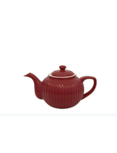 Théière Alice claret red Greengate