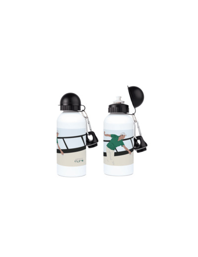 Gourde aluminium pétanque "Je tire"- Personnalisable