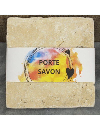 Porte-savon Travertin