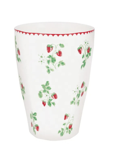 French Latte Mug Greengate Berry