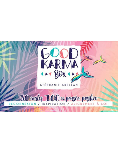 Good Karma Box. 50 cartes 100% pensées positives